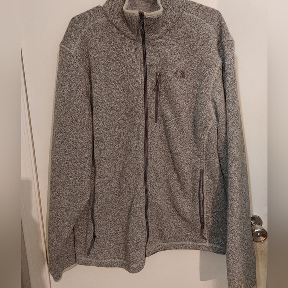 The North Face Fleece Jacket SZ.XL Grey - Picture 2 of 8